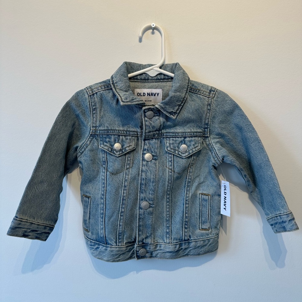 NWT Old Navy light denim jacket